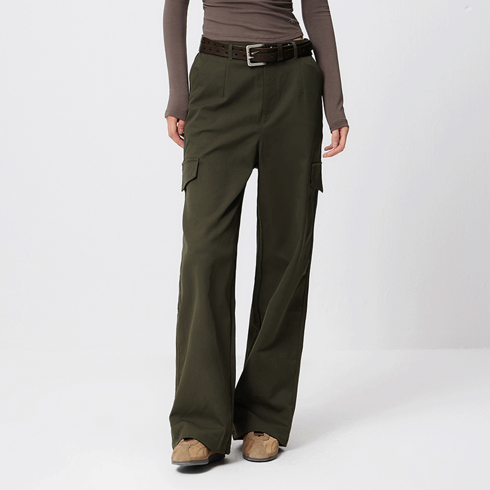Wide Leg Cargo Pants