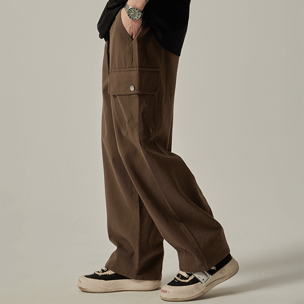Vintage Wide Leg Cargo Joggers