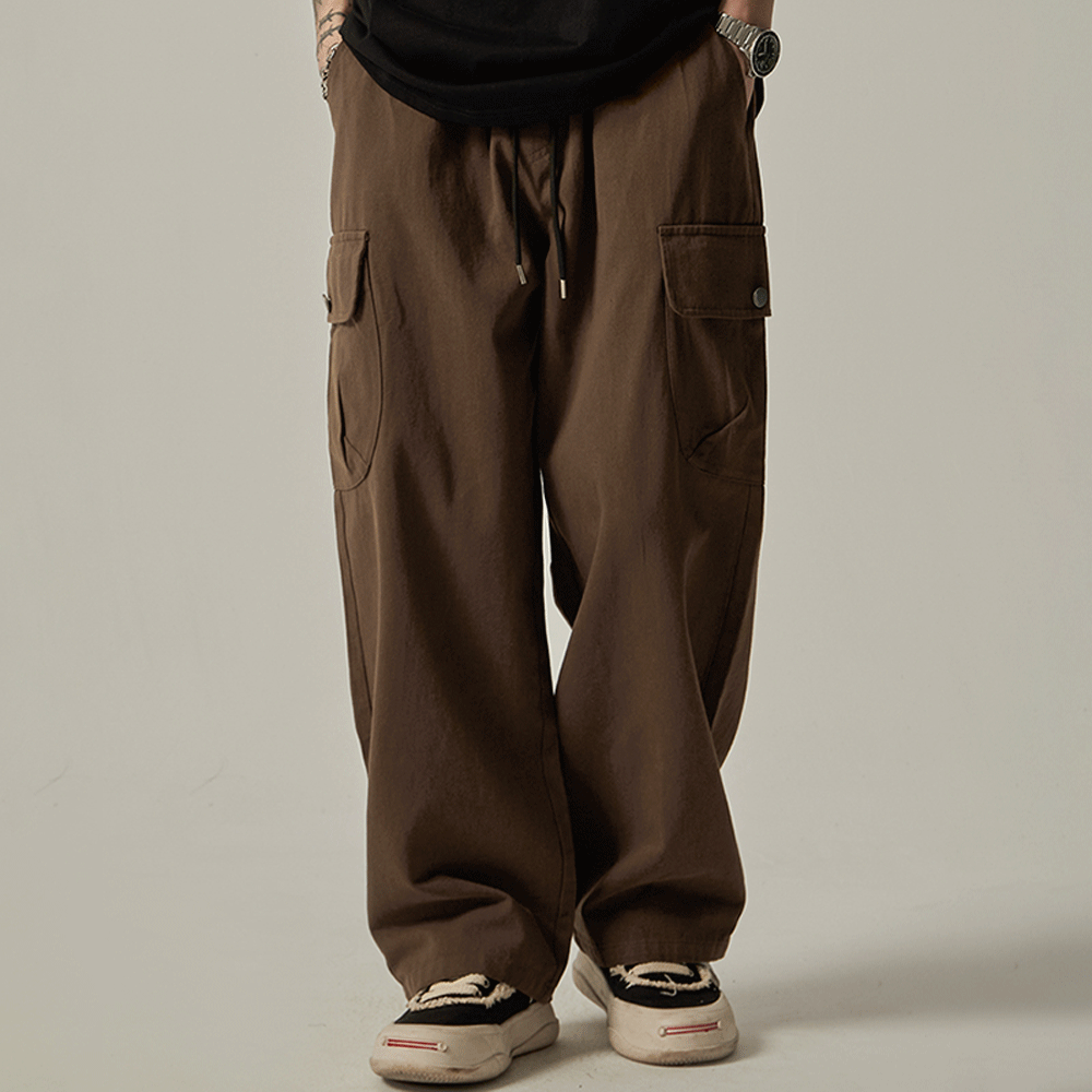Vintage Wide Leg Cargo Joggers