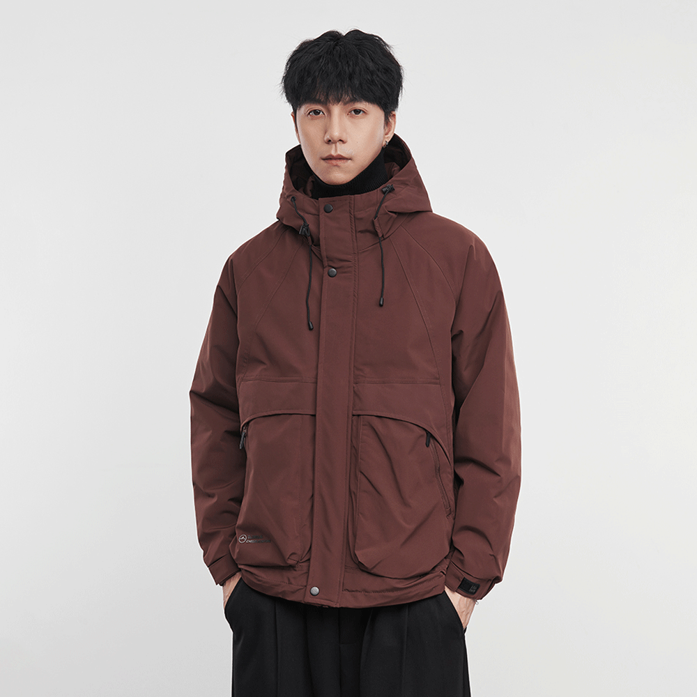 Hooded Cotton Work Jacket