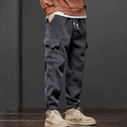 Elastic Waist Casual Jogger Pants