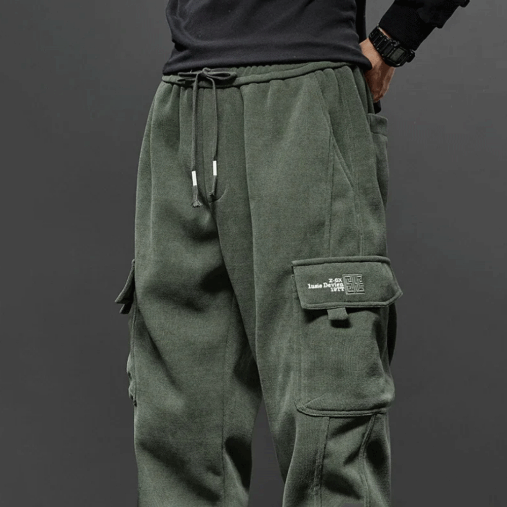 Elastic Waist Casual Jogger Pants