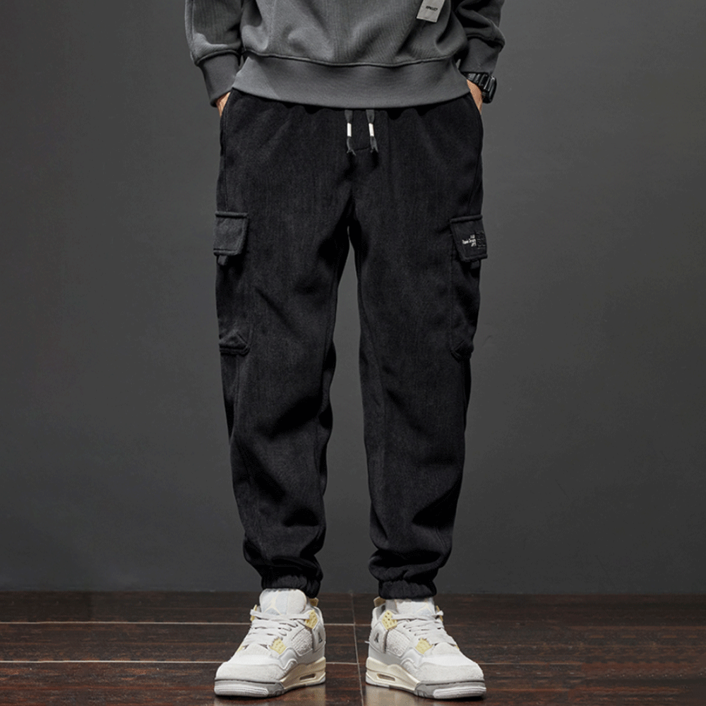 Elastic Waist Casual Jogger Pants