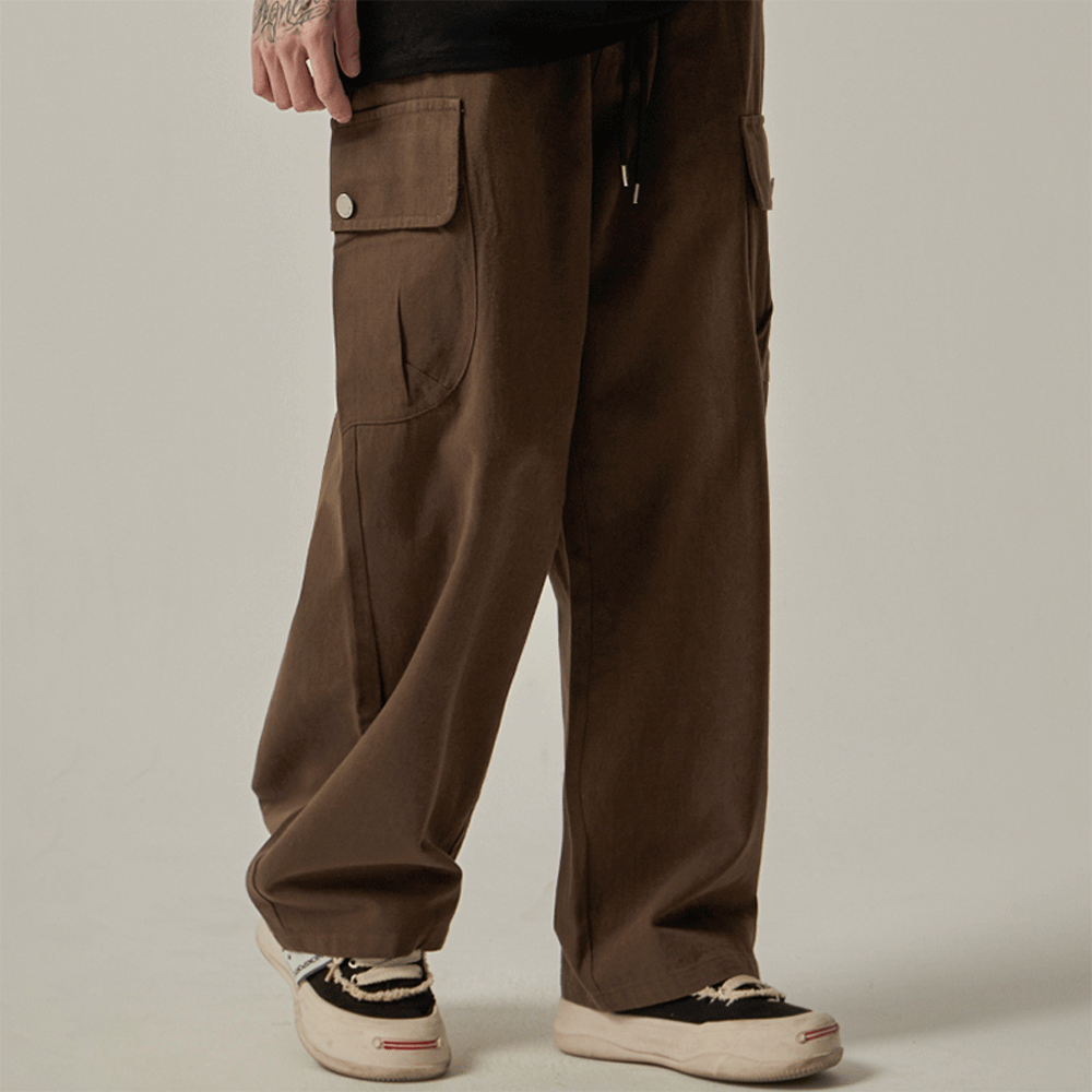 Vintage Wide Leg Cargo Joggers