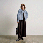 Light Blue Cotton Denim Jacket