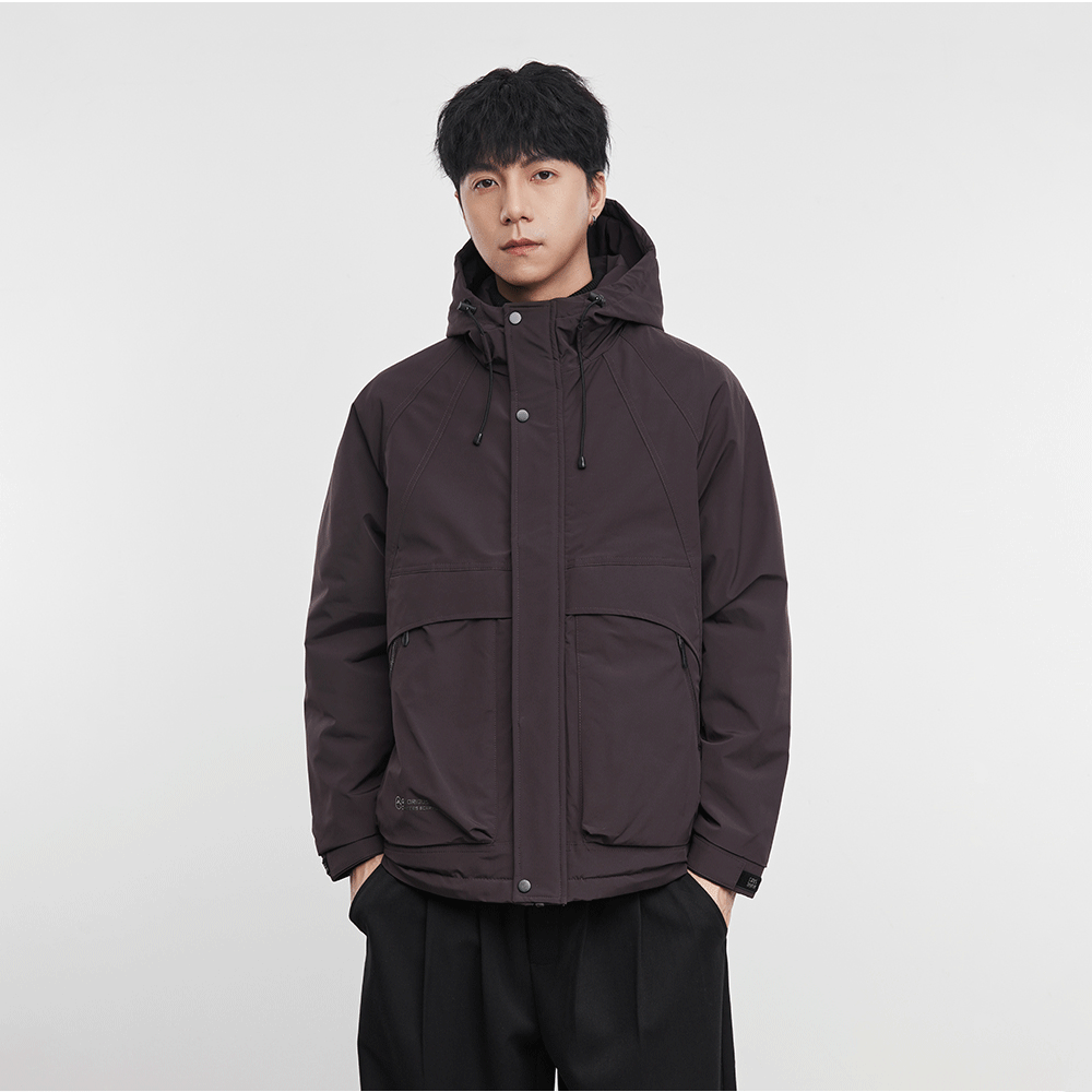 Hooded Cotton Work Jacket