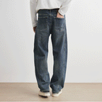 Loose Fit Straight Leg Jeans