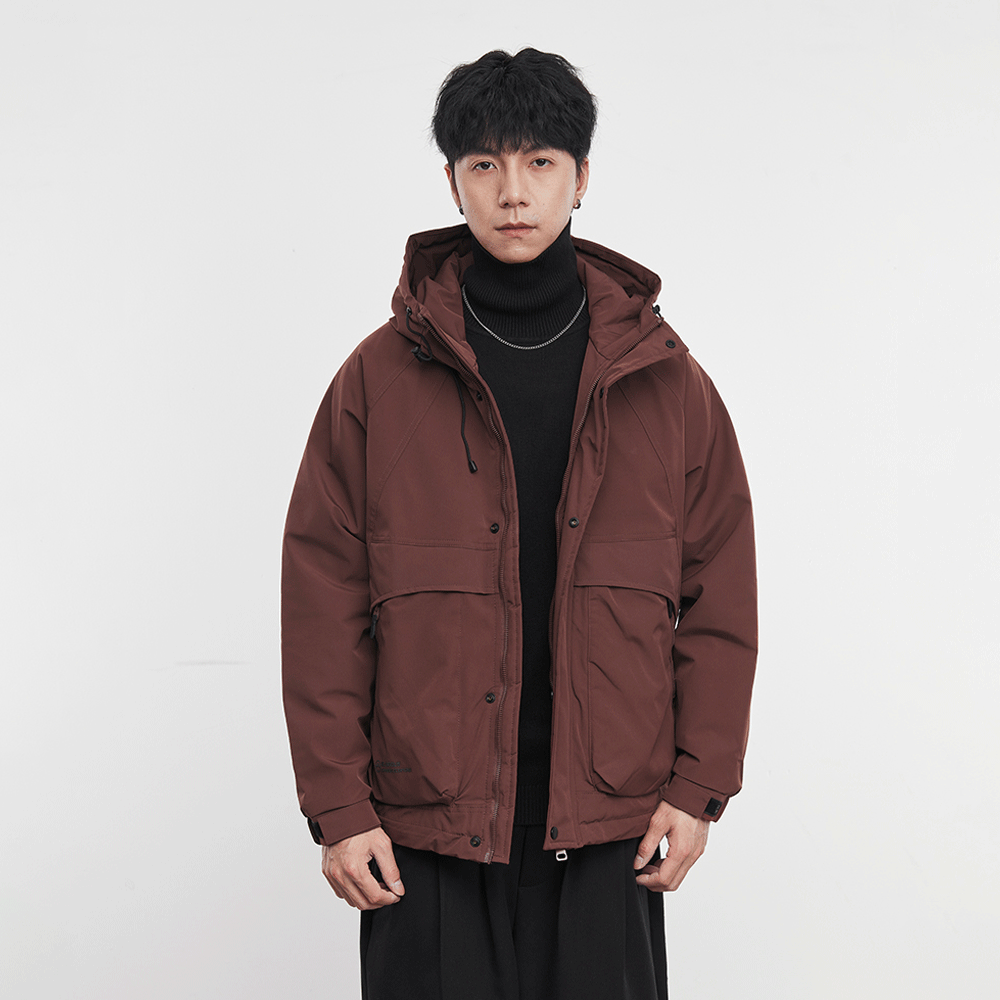 Hooded Cotton Work Jacket