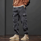 Elastic Waist Casual Jogger Pants